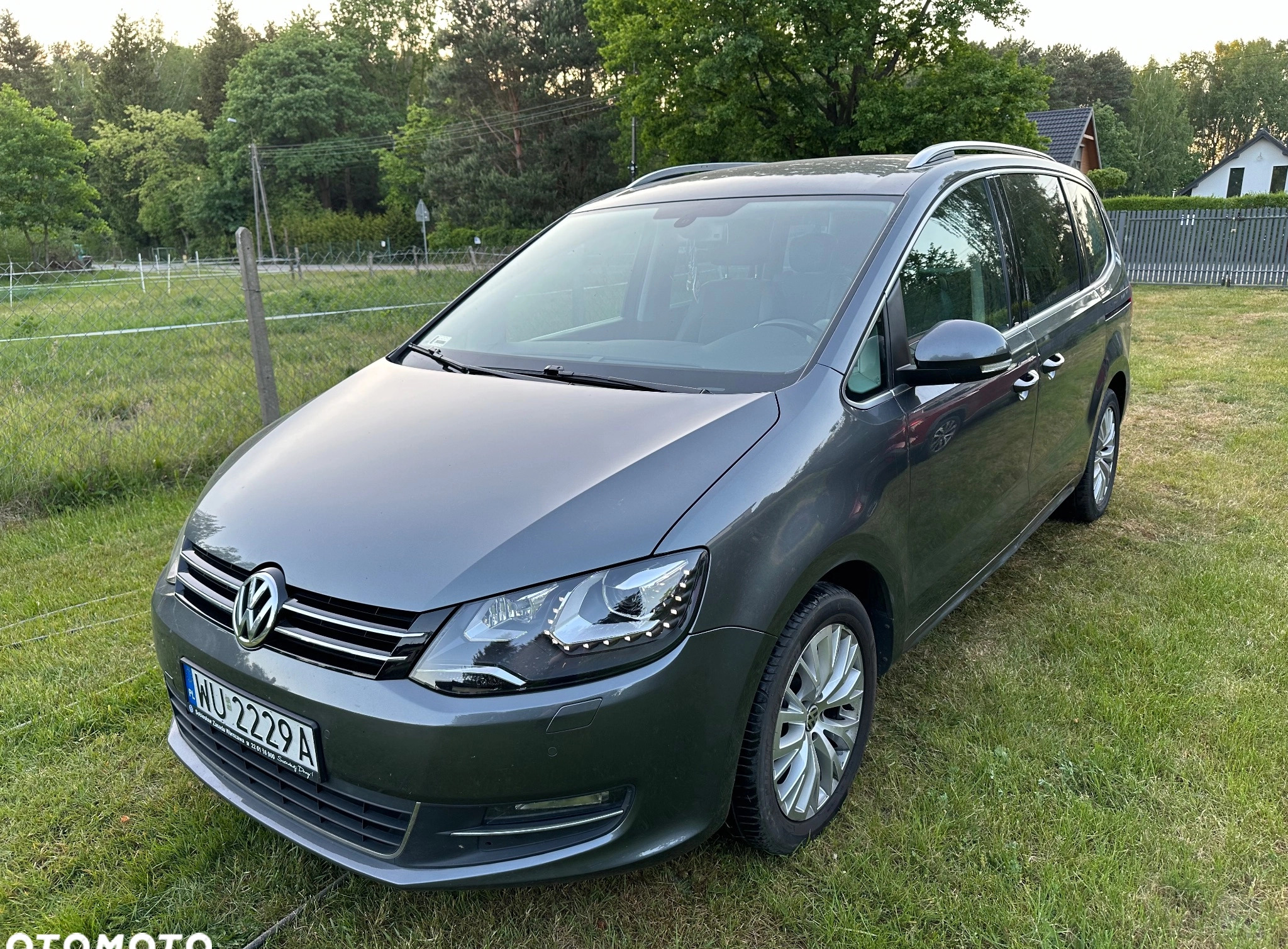 Volkswagen Sharan cena 69500 przebieg: 149000, rok produkcji 2014 z Warszawa małe 37